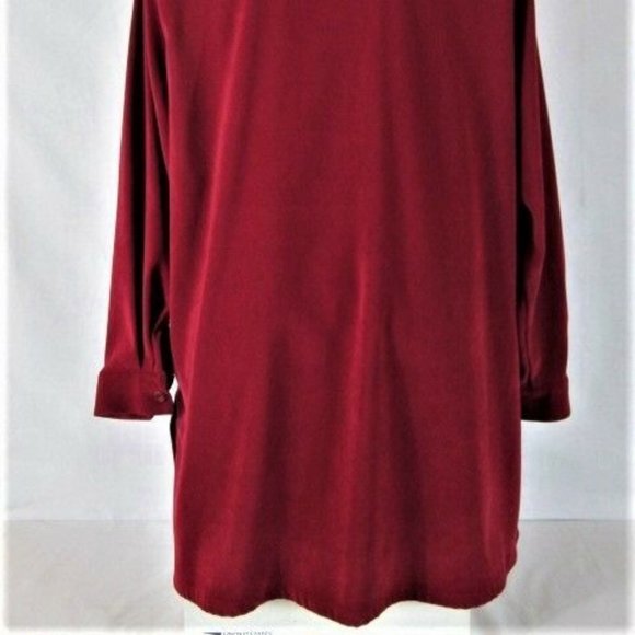 All American Comfort womens Sz 20W L/S red Blazer - Picture 4 of 7